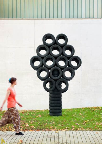 ιδέες διακόσμησης με παλαιά ελαστικά14