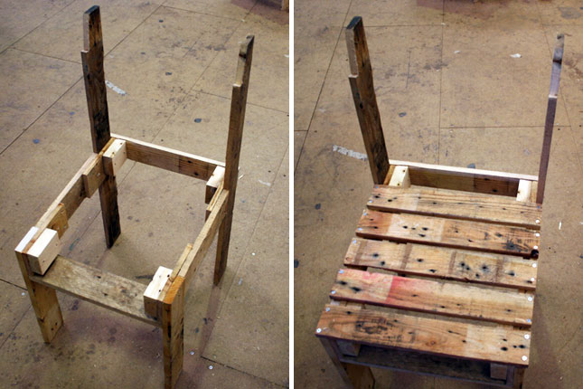 diy παλετοκατασκευή τραπεζάκι με καρέκλες για τον κήπο8