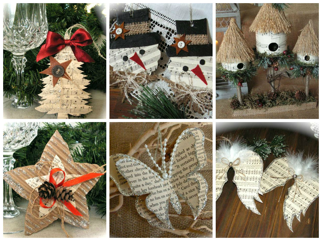 Ανακύκλωση χαρτιού για οικολογικά Χριστουγεννιάτικα στολίδια