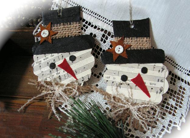 οικολογικά Χριστουγεννιάτικα στολίδια από χαρτί9