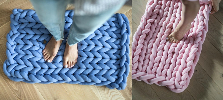 πλεκτή διακόσμηση με χοντρά νήματα20
