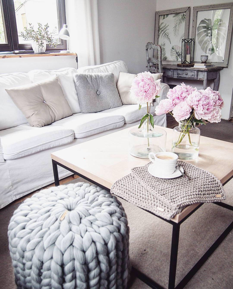 πλεκτή διακόσμηση με χοντρά νήματα6