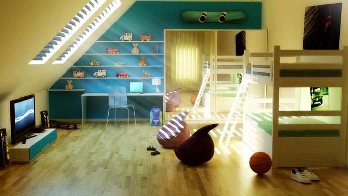 Ιδέες σχεδιασμού Play Room13