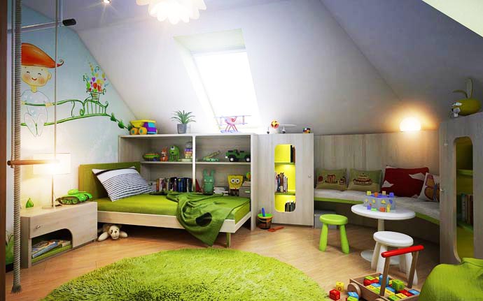 Ιδέες σχεδιασμού Play Room24