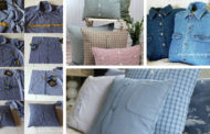 Μετατρέψτε τα παλιά σας πουκάμισα σε καταπληκτικά DIY μαξιλάρια